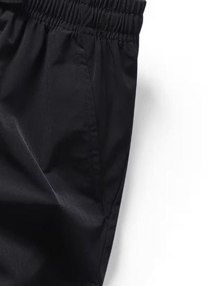 Men's Casual & Stylish Sports Shorts (Combo of Black & Grey)