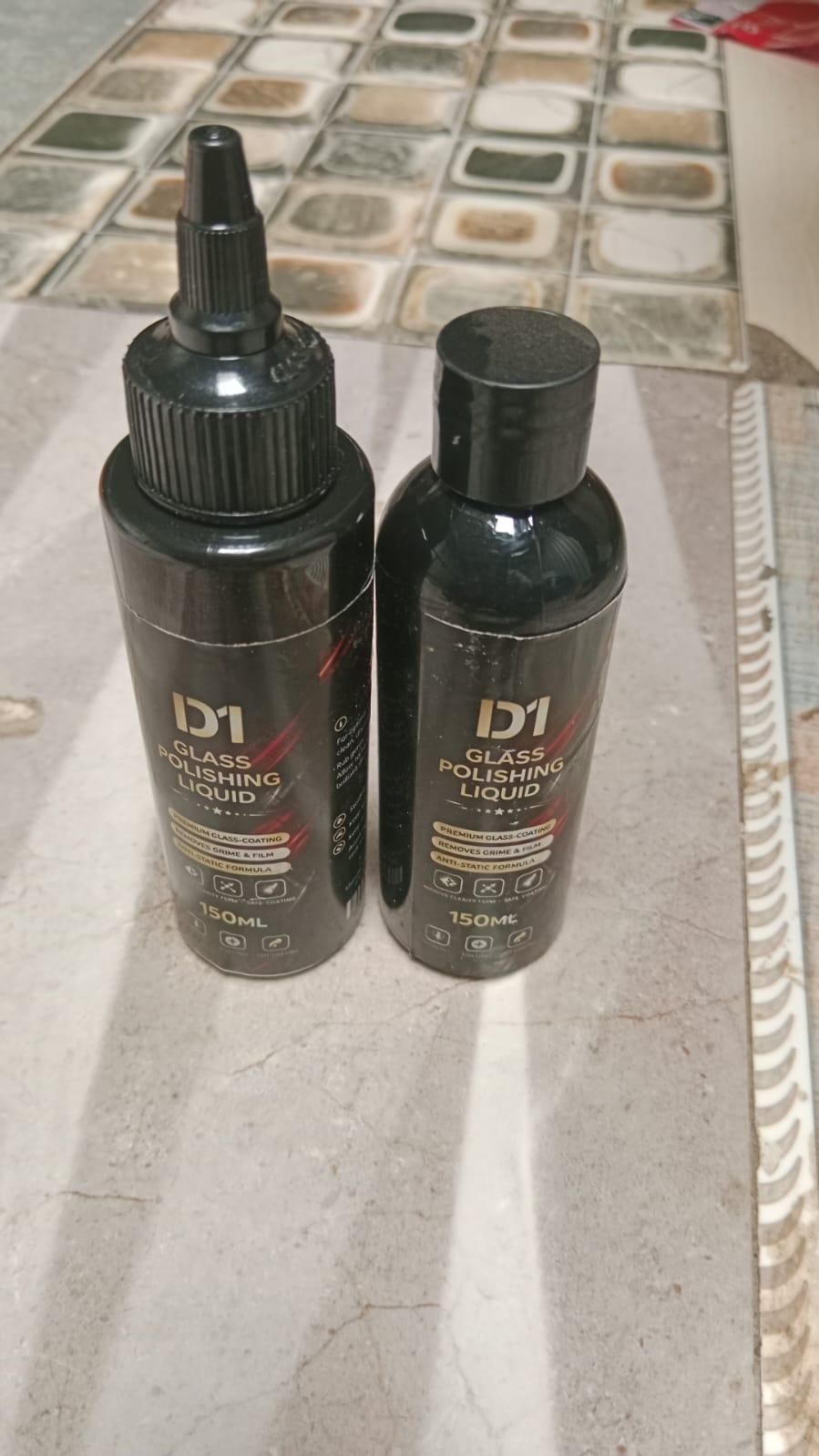 Auto Glass Scratch Care Polishing Fluid 150 ml (Pack of 2)